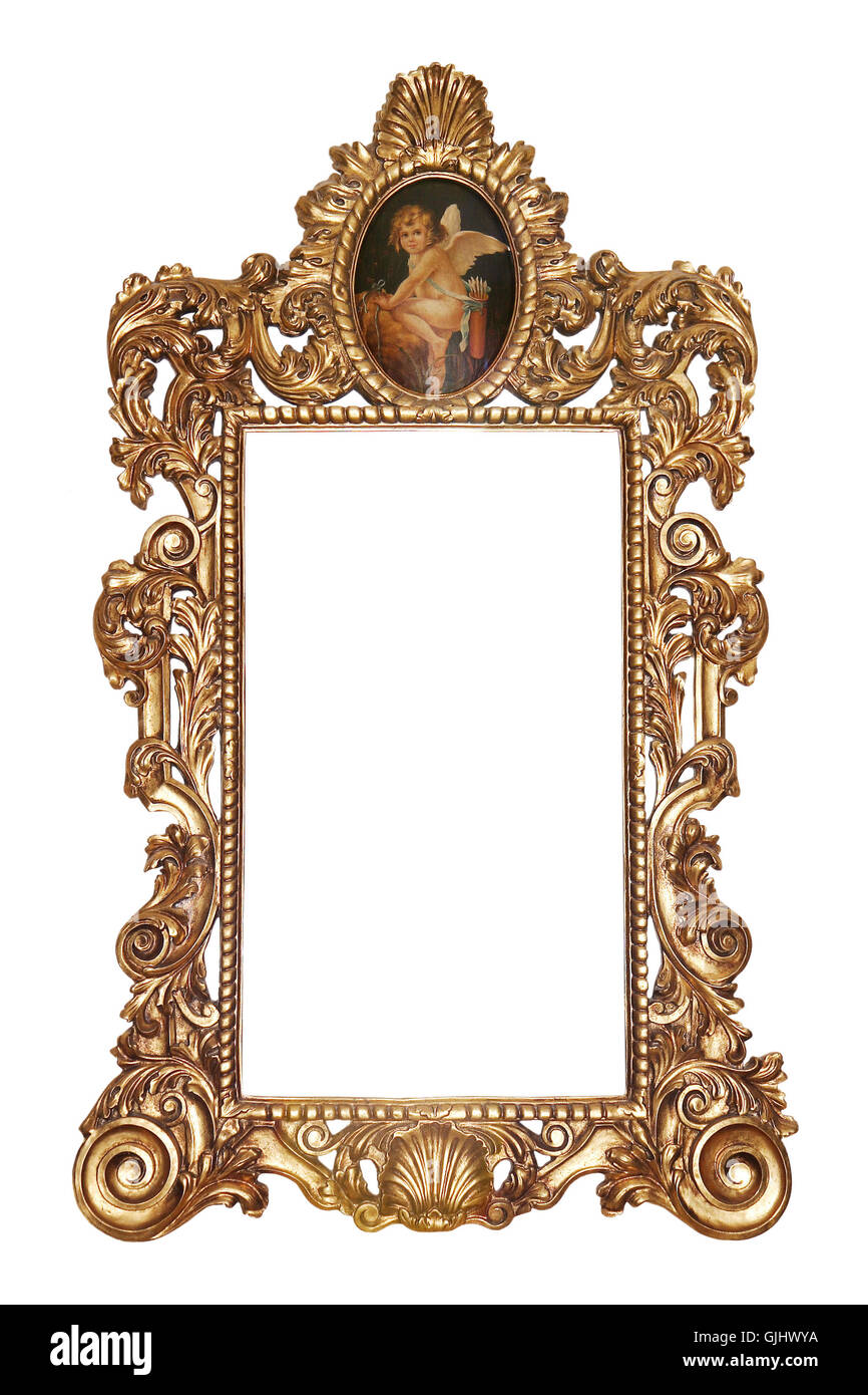 Baroque picture frame Cut Out Stock Images & Pictures Alamy