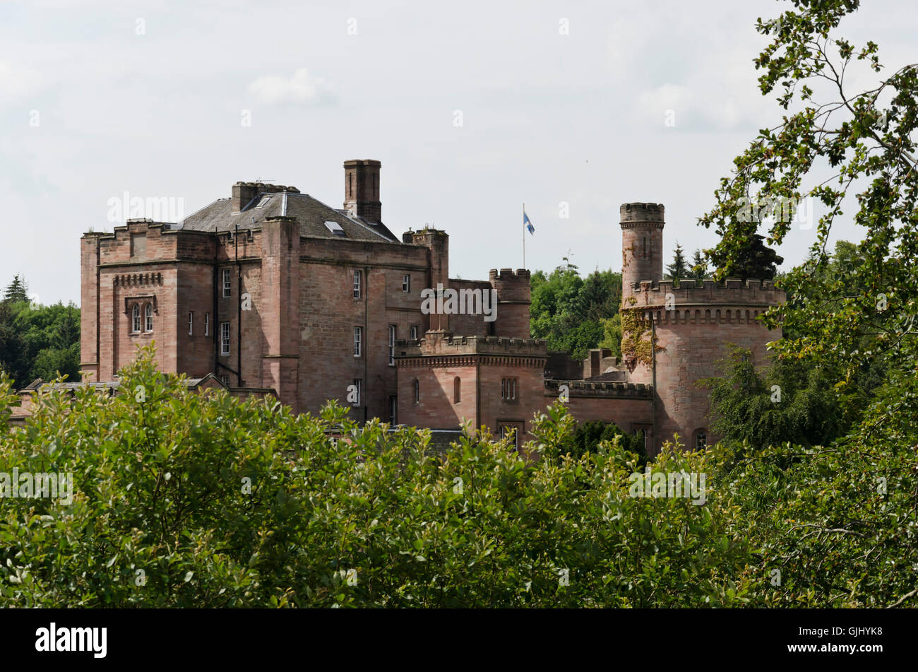 Newbattle Abbey, now a further education college, near Dalkeith
