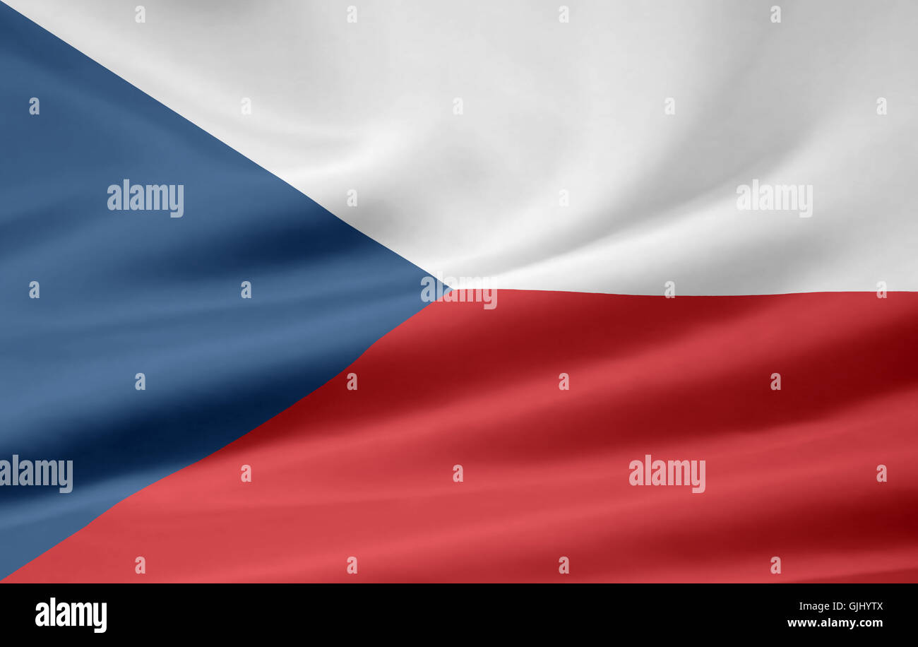 Flag czechia hi-res stock photography and images - Alamy