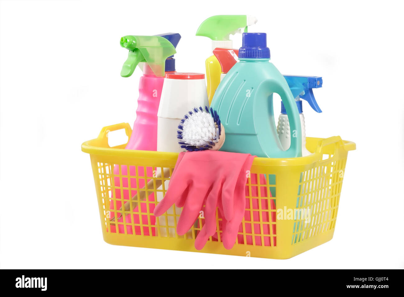 cleaning inventory Stock Photo