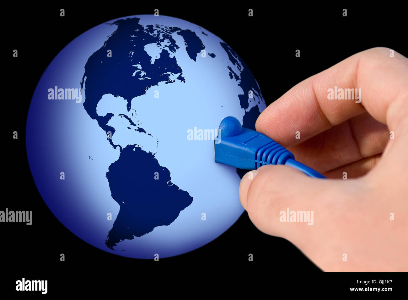 communication cable technology Stock Photo Alamy