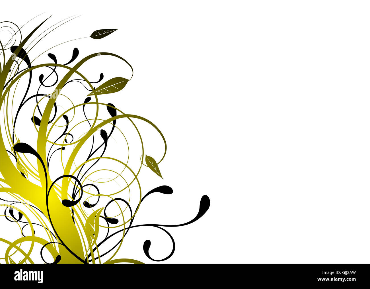 Gold leaf abstract art hi-res stock photography and images - Alamy
