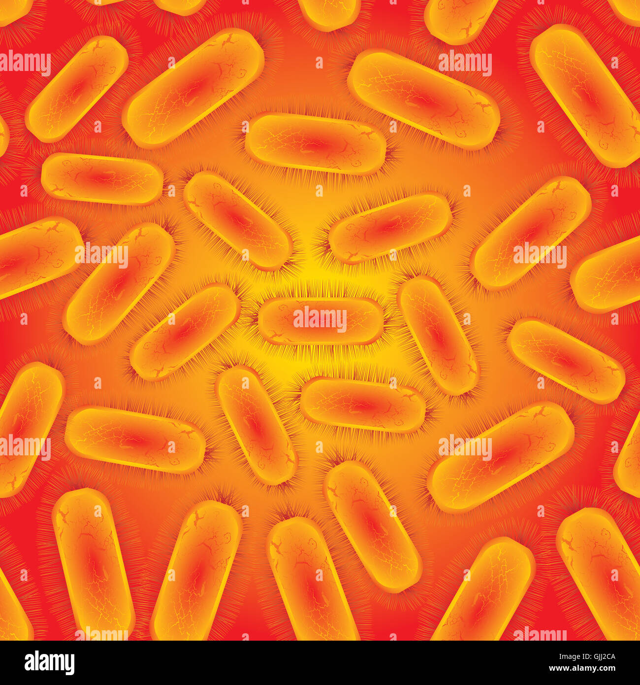 cell virus biology Stock Photo
