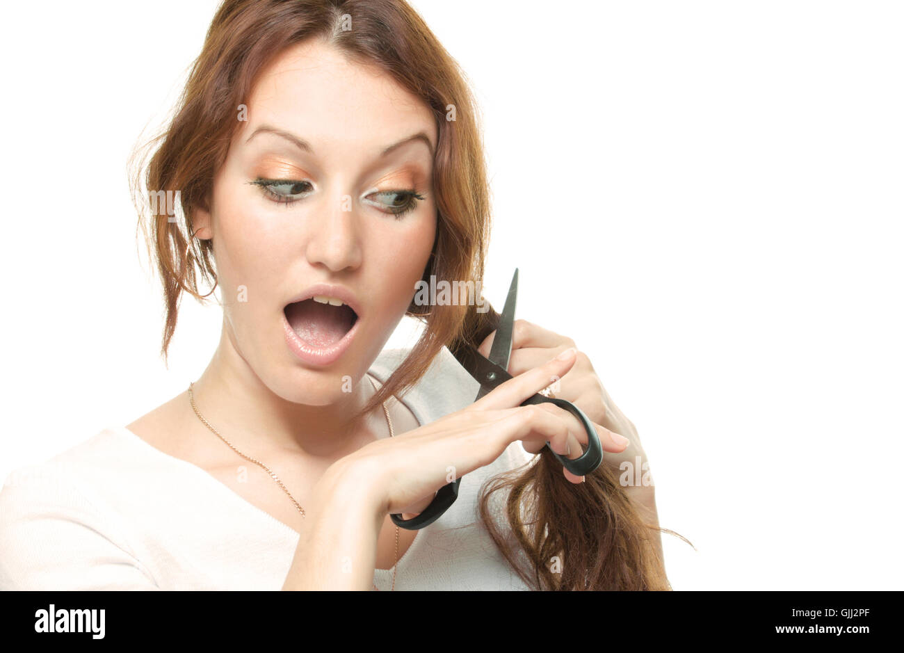 woman face adult Stock Photo
