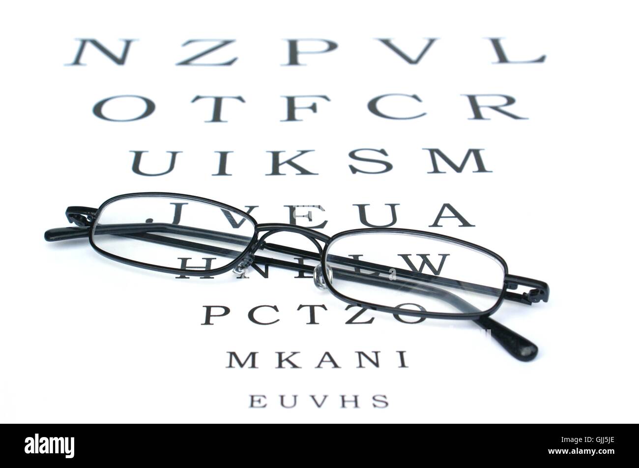 eye test iii Stock Photo