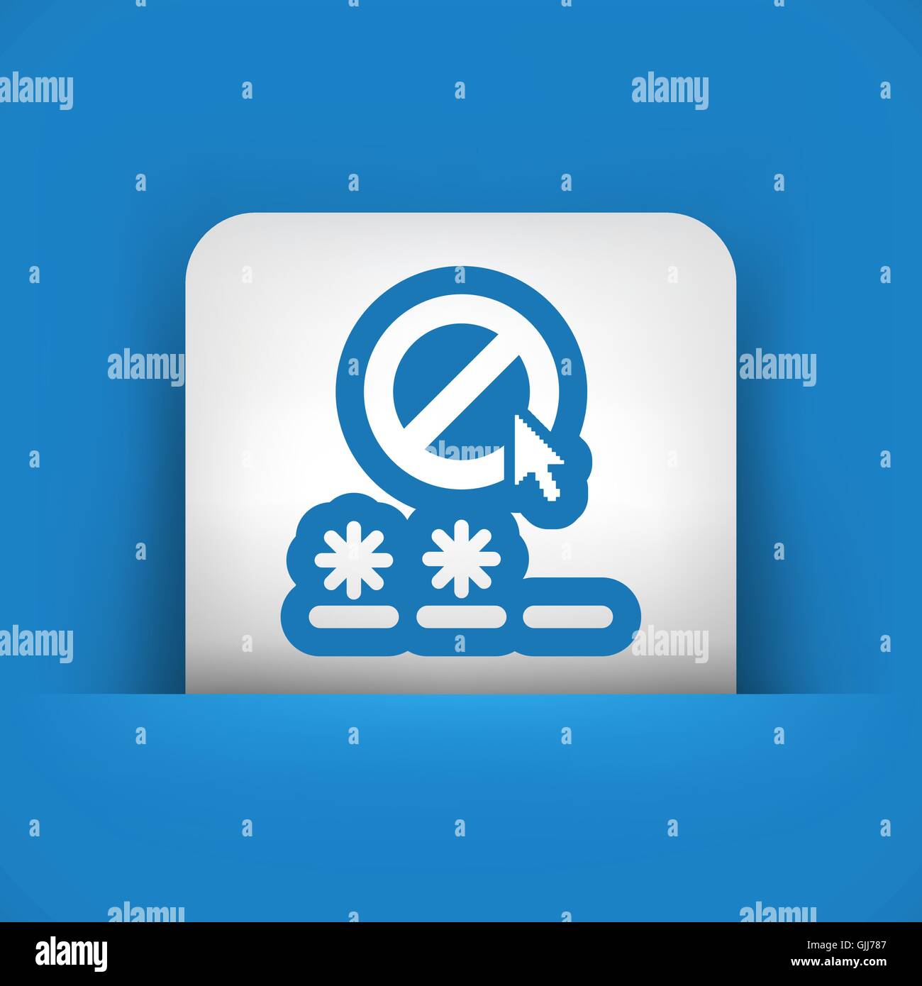 Password access concept Stock Vector Image & Art - Alamy