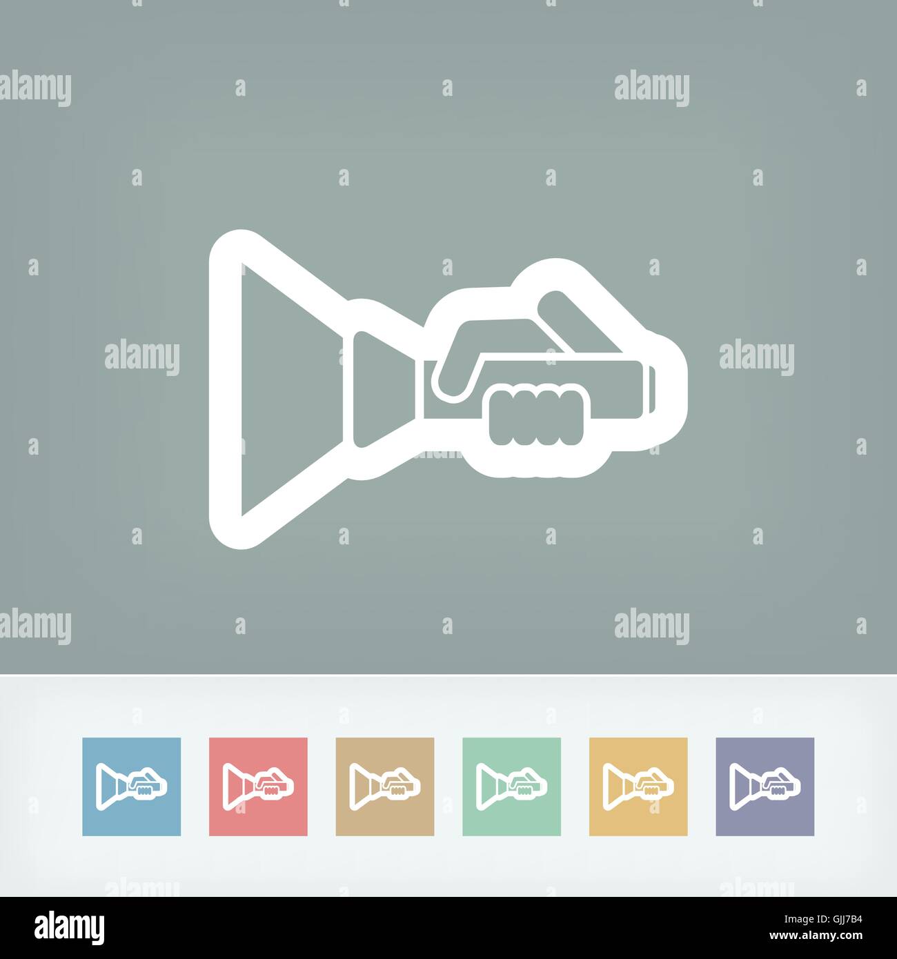 Light switch and hand Stock Vector Images - Alamy