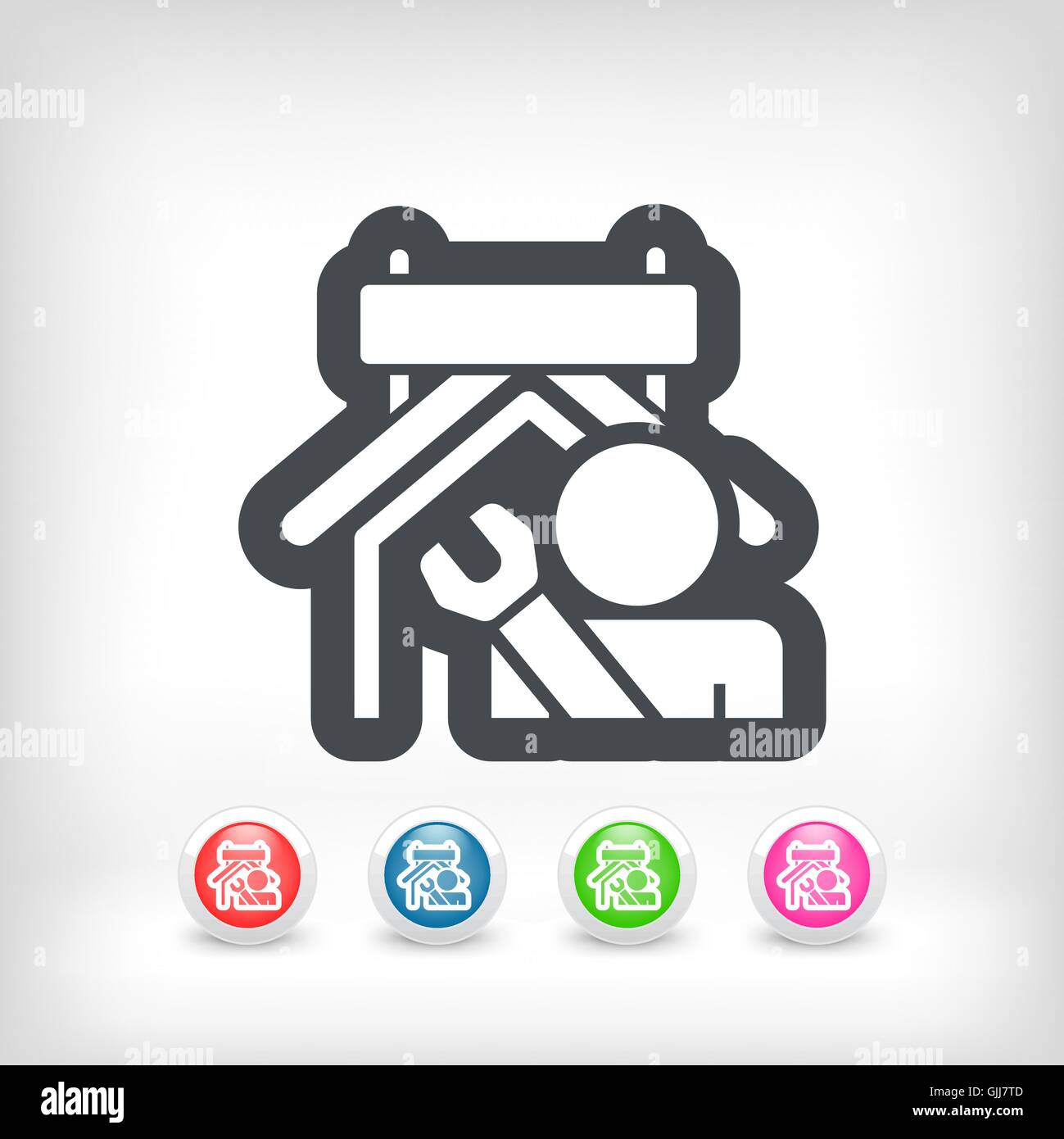 Industry concept icon Stock Vector Image & Art - Alamy