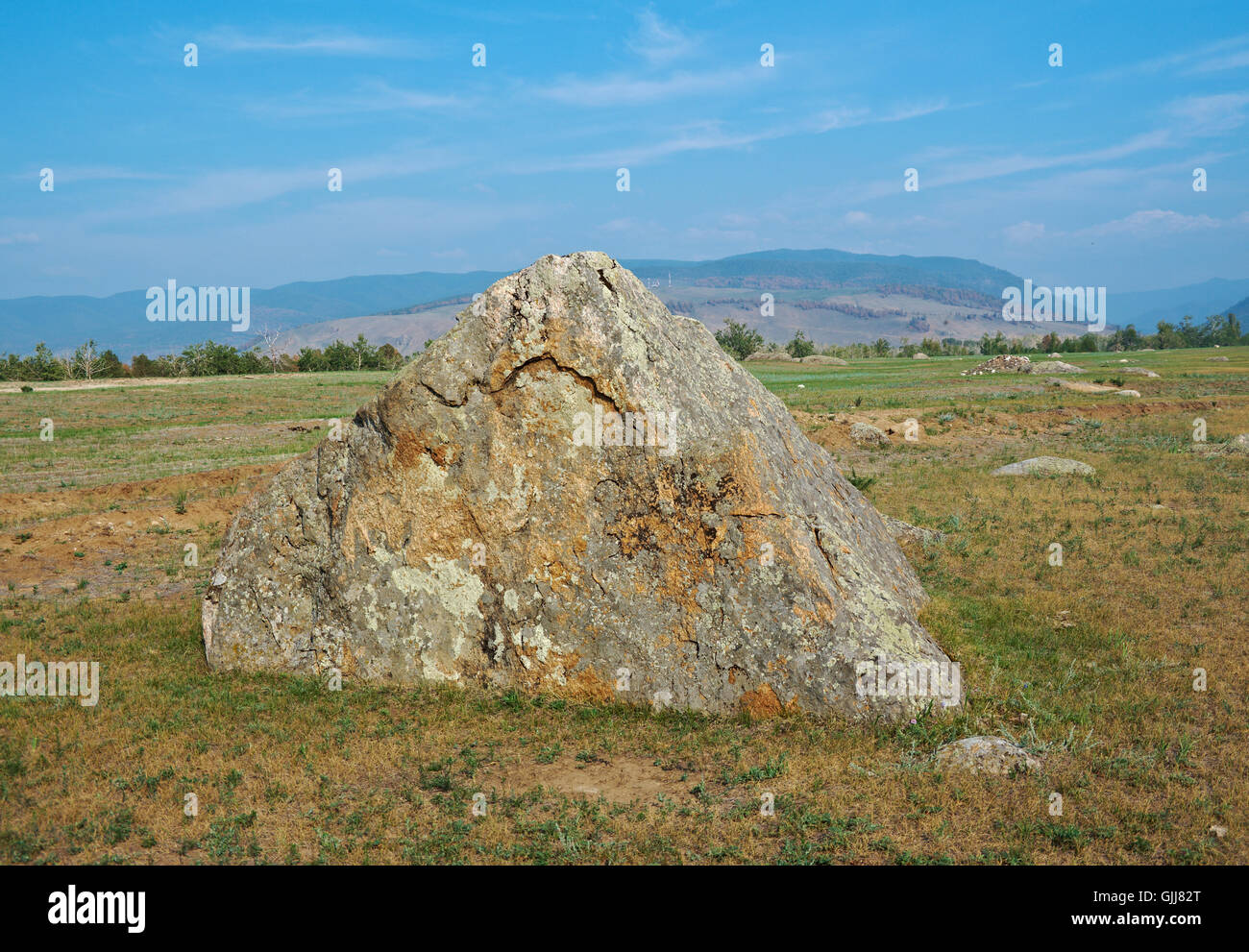 Ininsky rock garden Stock Photo - Alamy