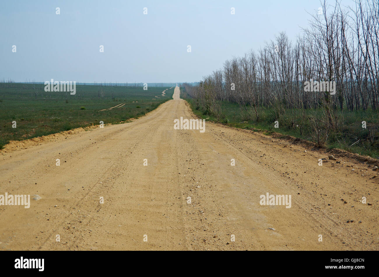 Old rural road, Barguzin valley,Buryatia, Russia Stock Photo - Alamy