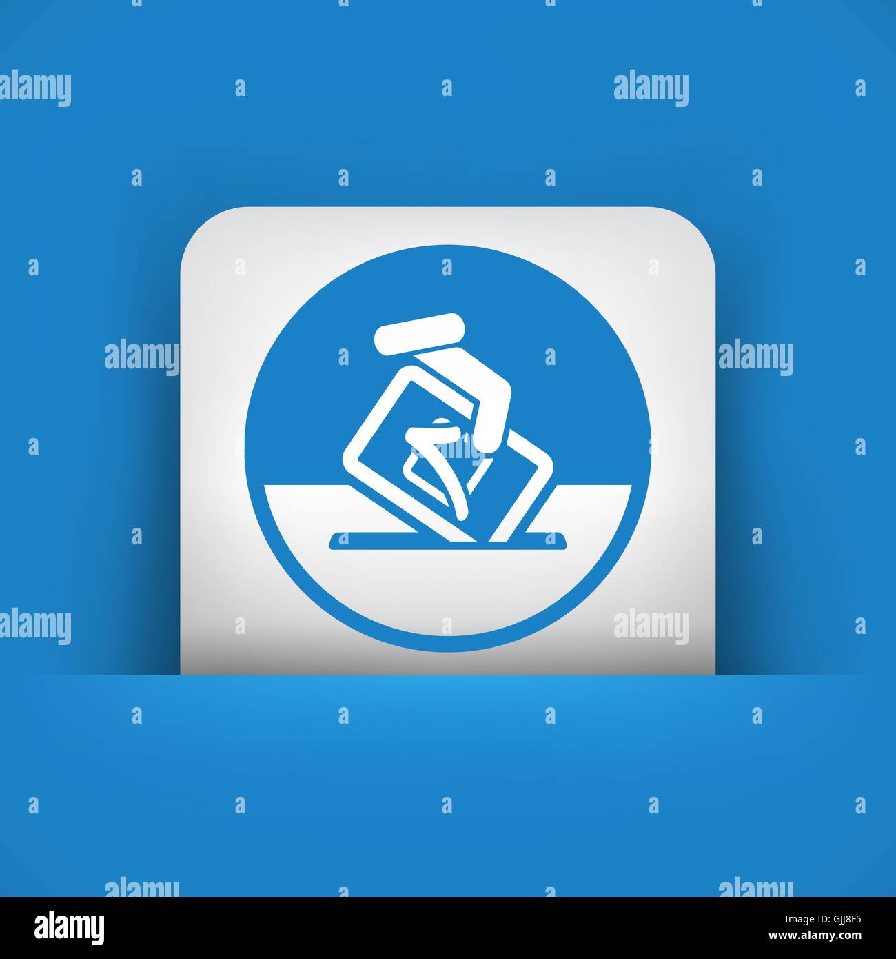 Vote symbol icon Stock Vector Image & Art - Alamy