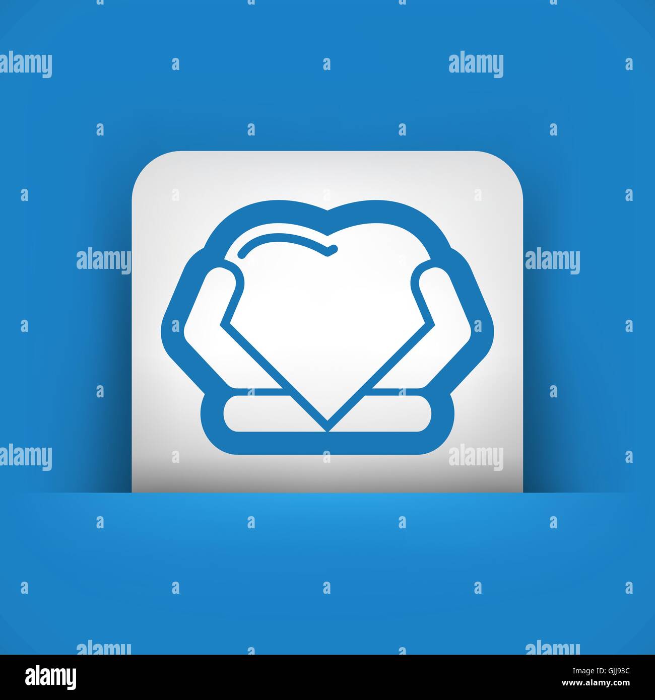 Heart cardiology symbol icon hi-res stock photography and images - Alamy