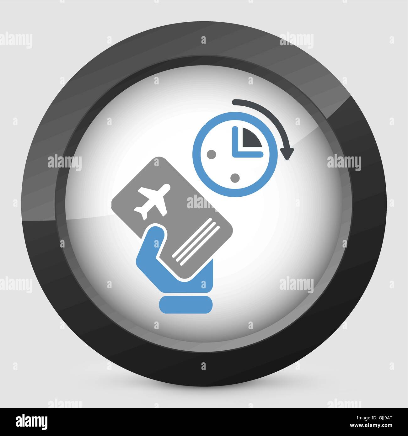 Last minute aiplane ticket Stock Vector Image & Art Alamy