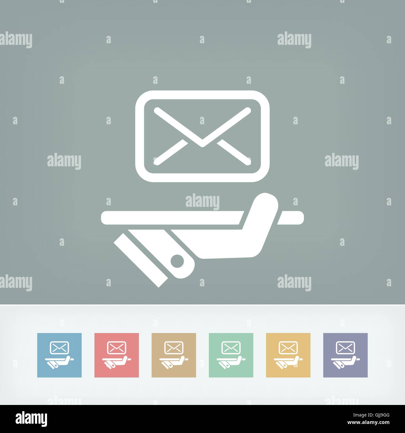Postal agencies icon Stock Vector Image & Art - Alamy