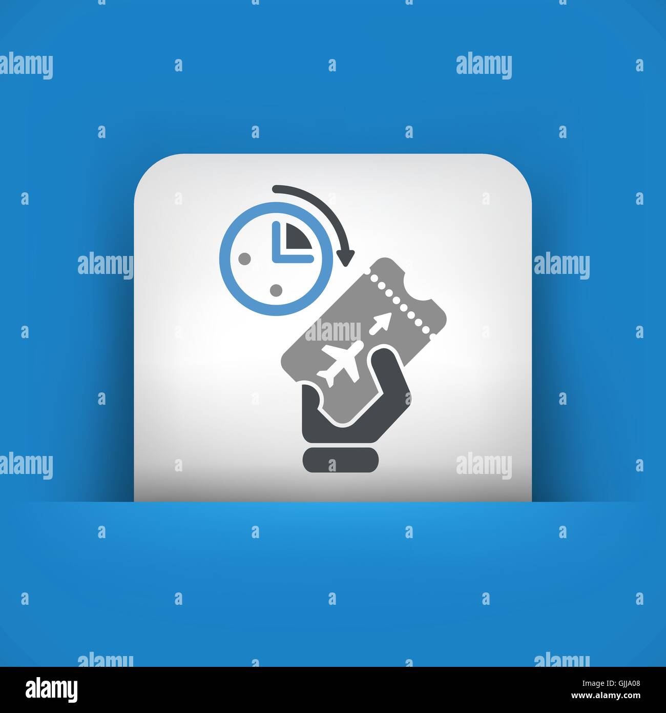 Last minute air ticket Stock Vector Image & Art Alamy