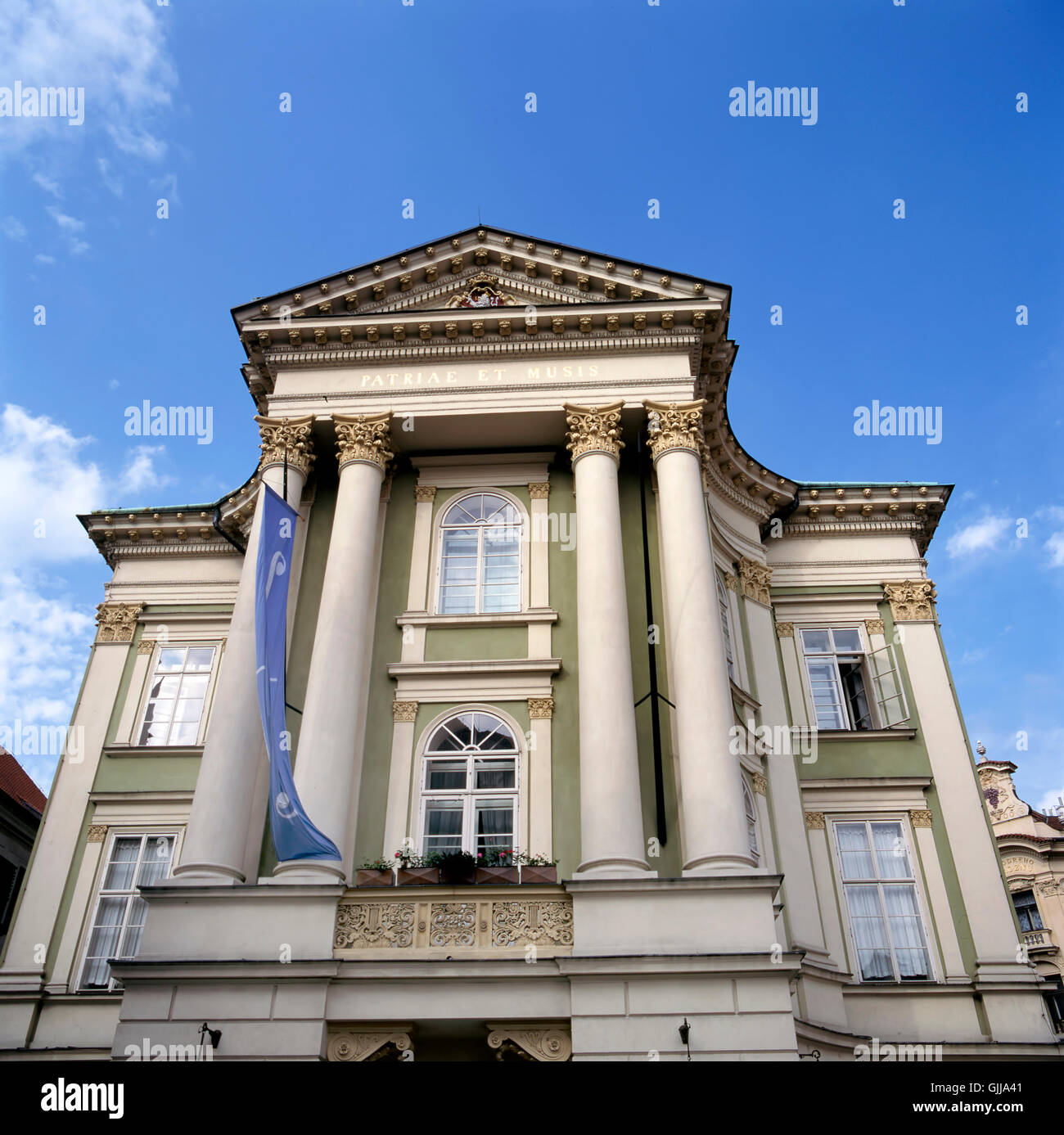 Standen Theatre in Prague is one of the three Opera Theatres in the city Stock Photo