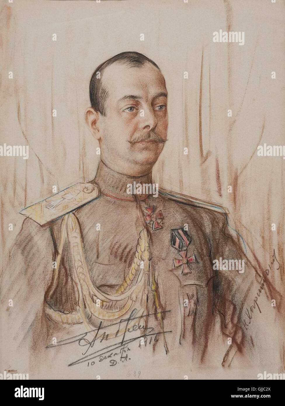 Andrey Vladimirovich by Nik. Vas. Kharitonov (1916, GIM Stock Photo - Alamy