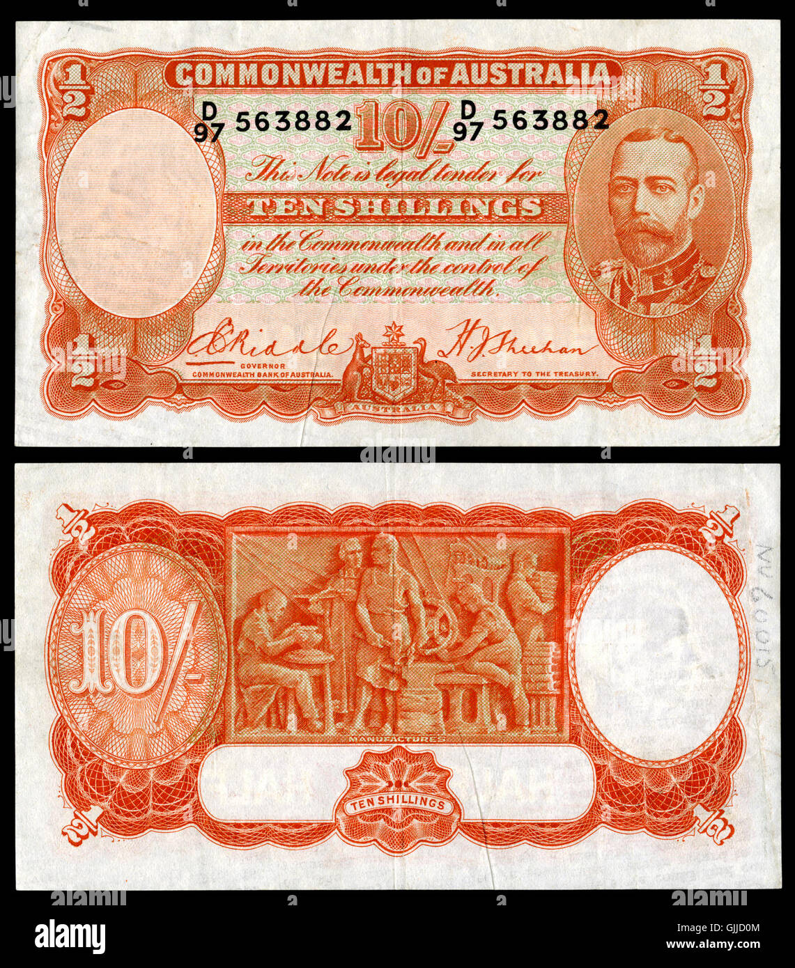 10 shillings hi-res stock photography and images - Alamy
