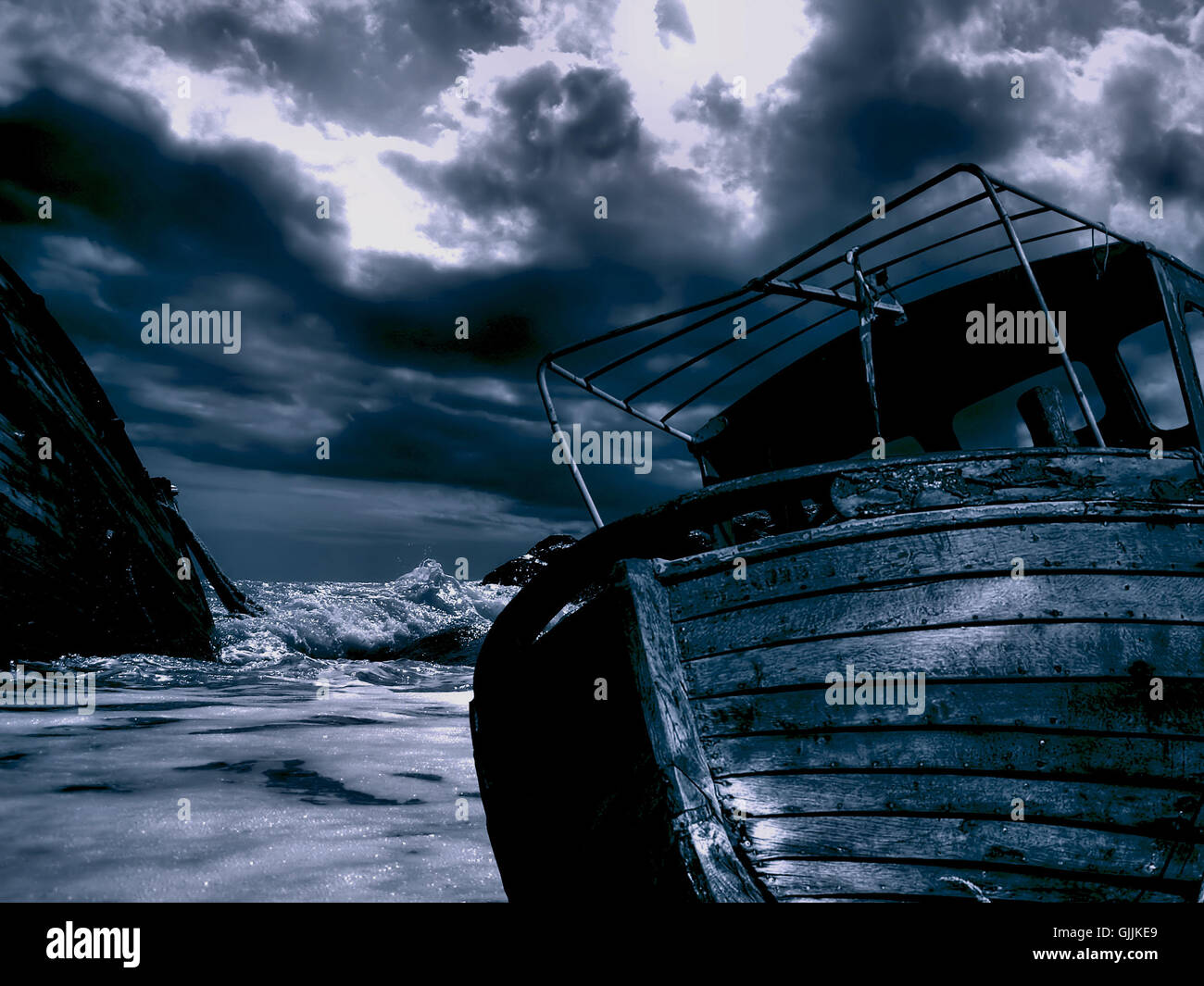Distress nighttime hi-res stock photography and images - Alamy