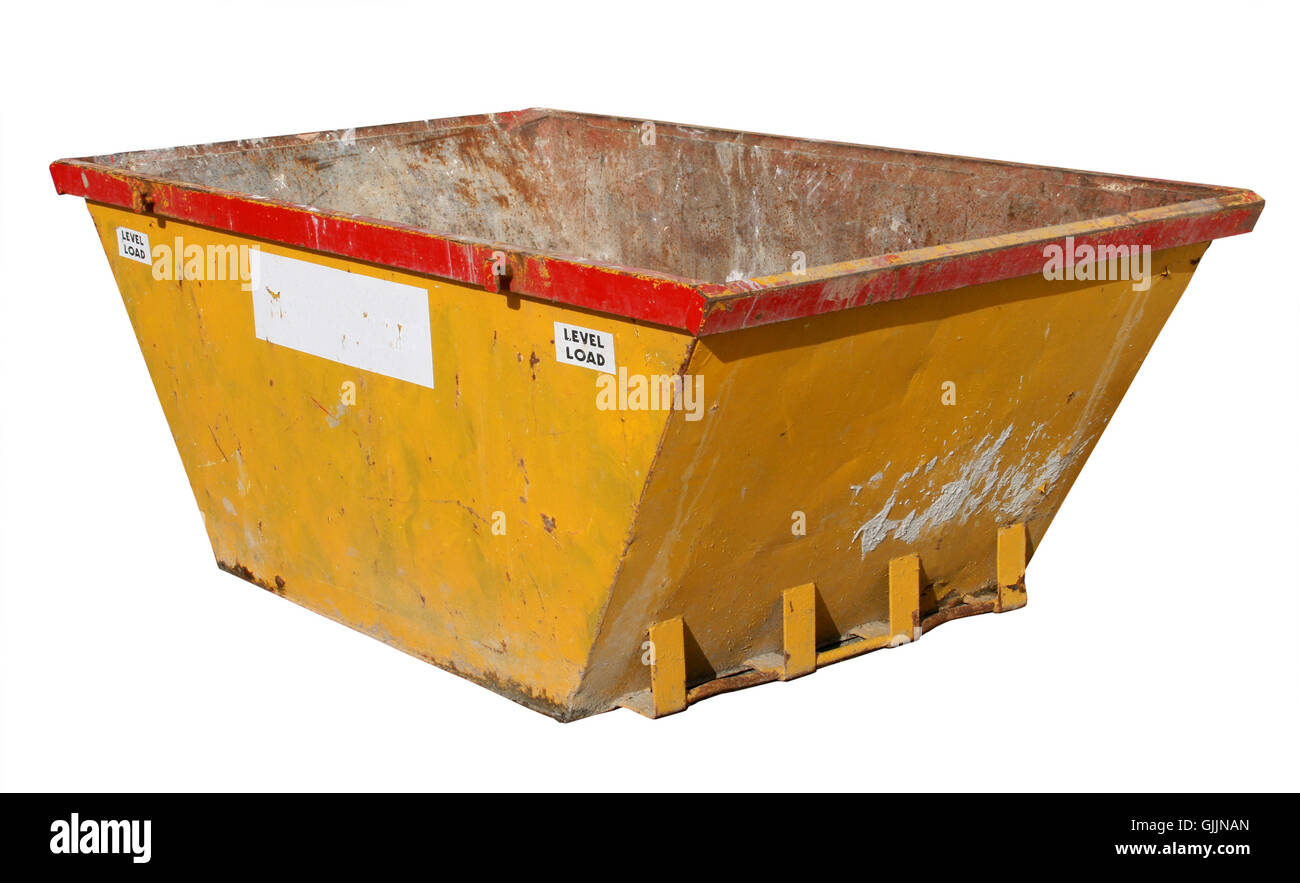 isolated container skip Stock Photo - Alamy