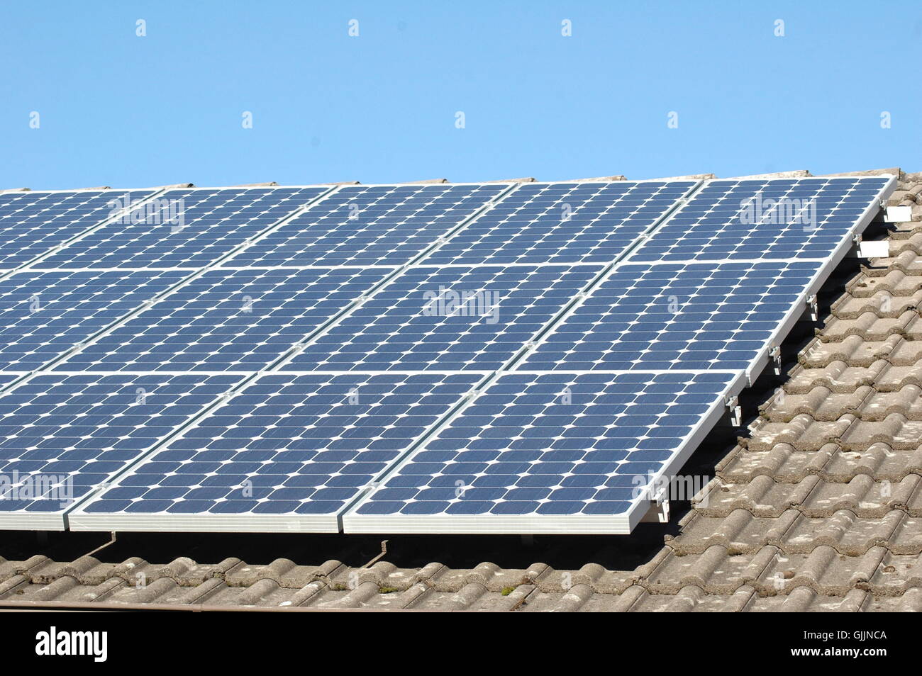 solar photovoltaic photovoltaics Stock Photo