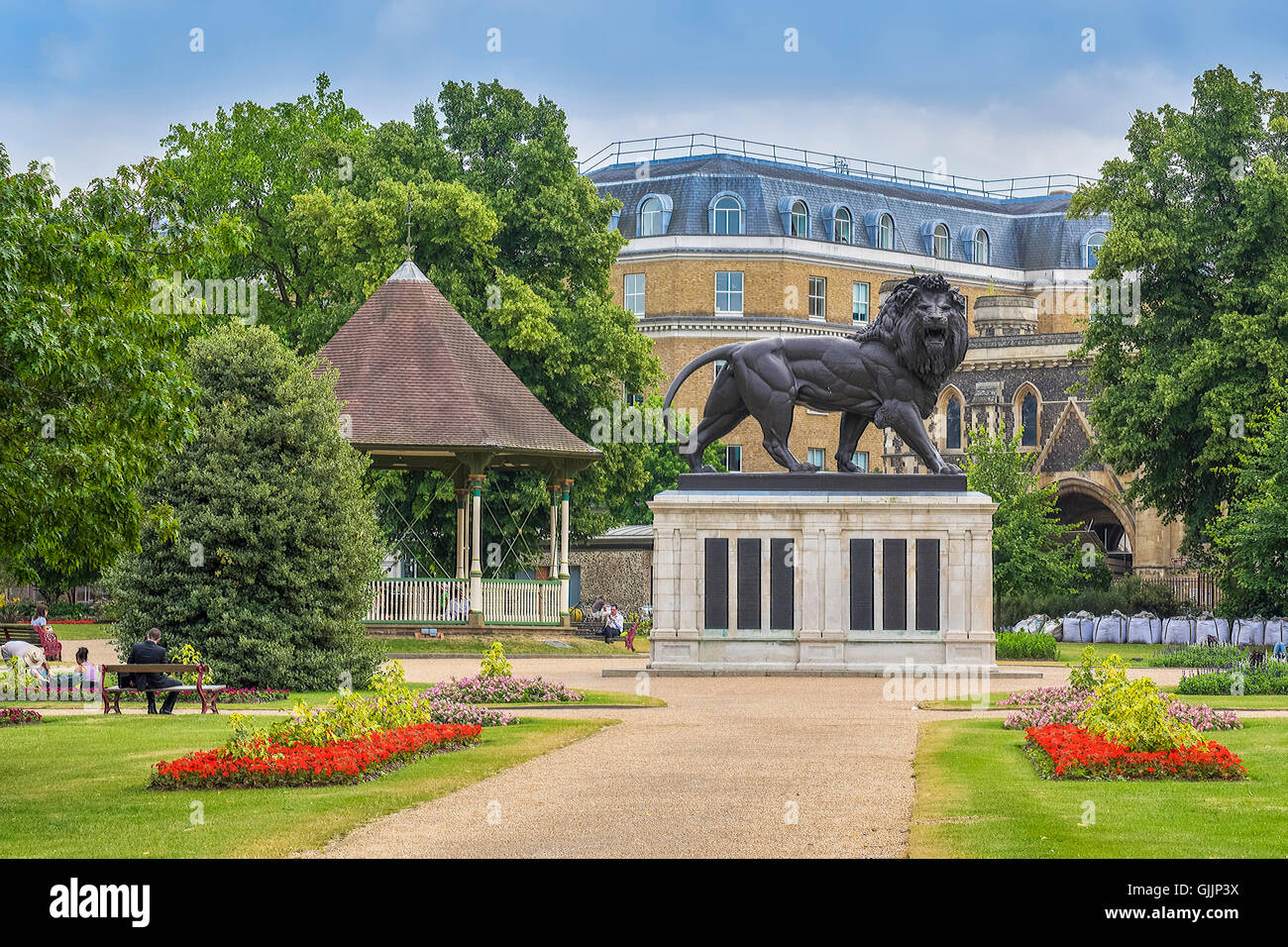 Forbury Gardens Reading Berkshire UK Stock Photo