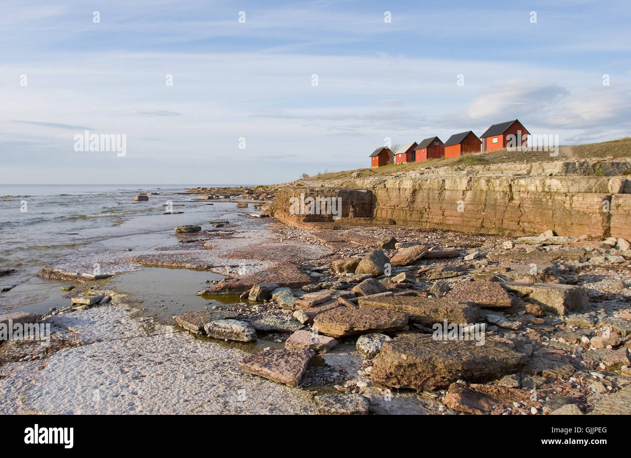 historical framehouse idyllic Stock Photo