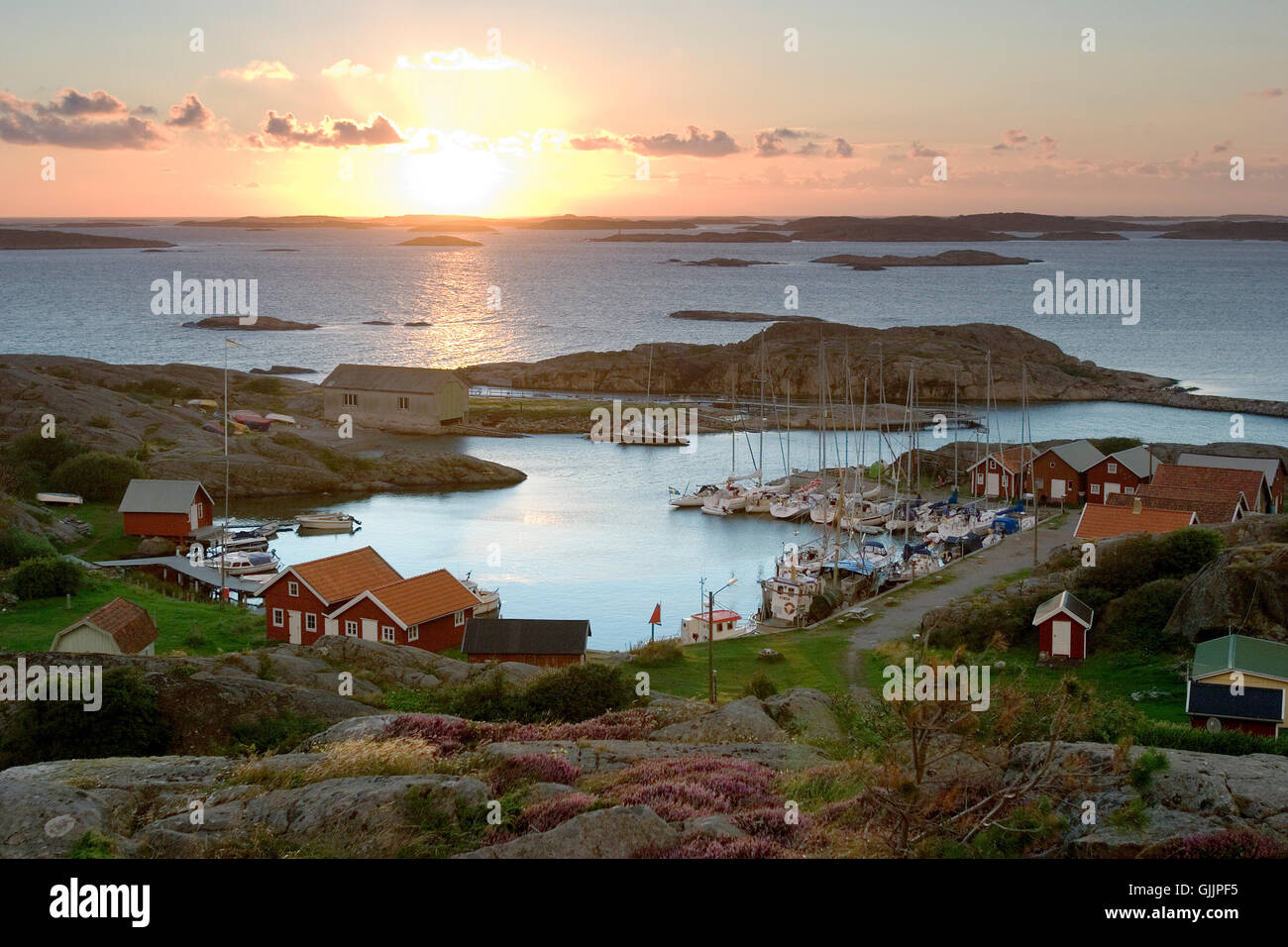 island ramso,koster islands,sweden Stock Photo