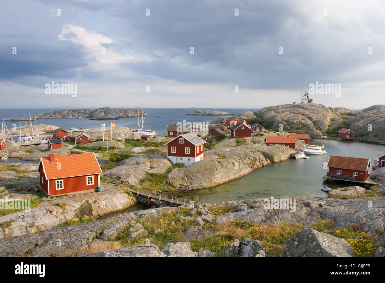 island storo,vaedderoe archipelago Stock Photo