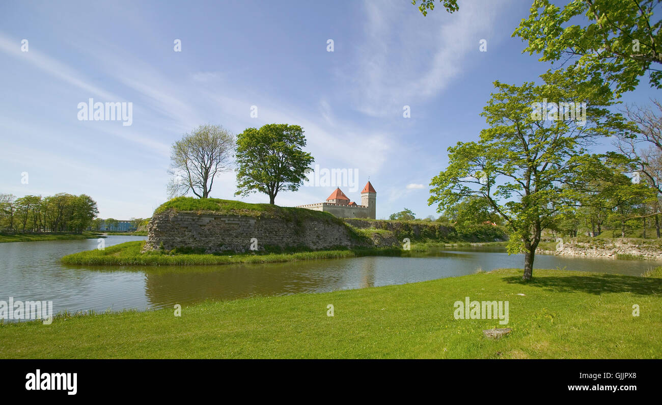 fortress estonia archipelago Stock Photo