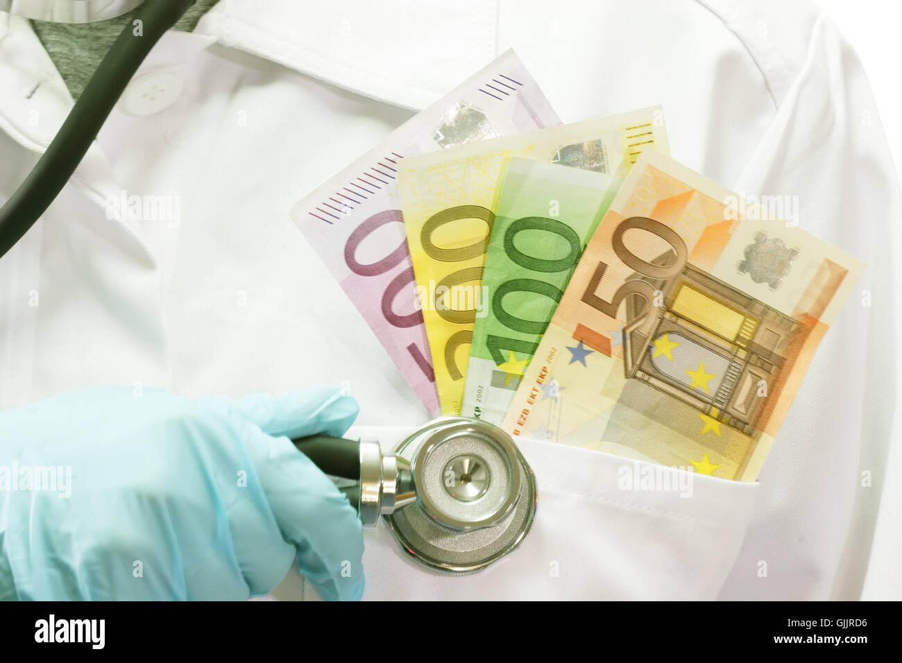 health insurance contribution Stock Photo