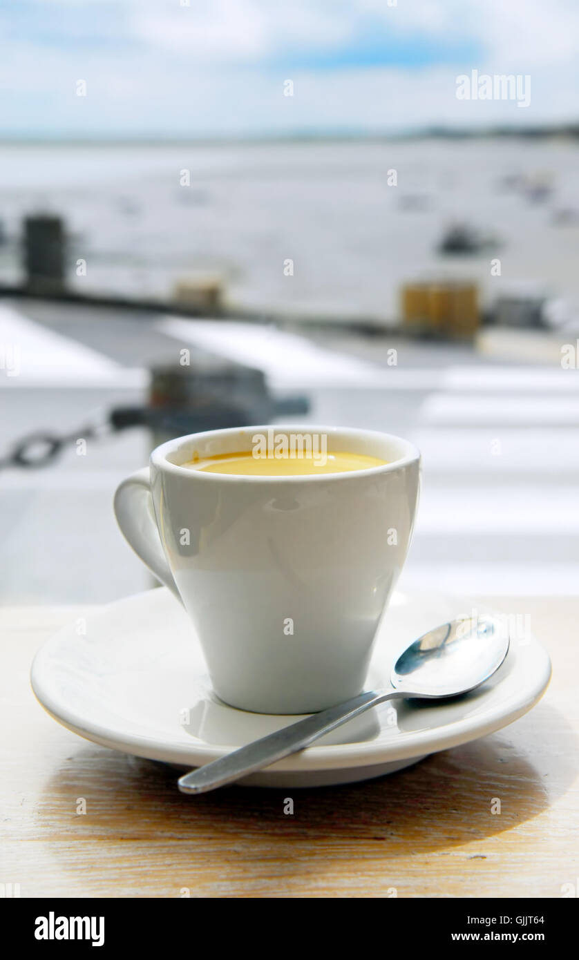 cafe cup saucer Stock Photo Alamy
