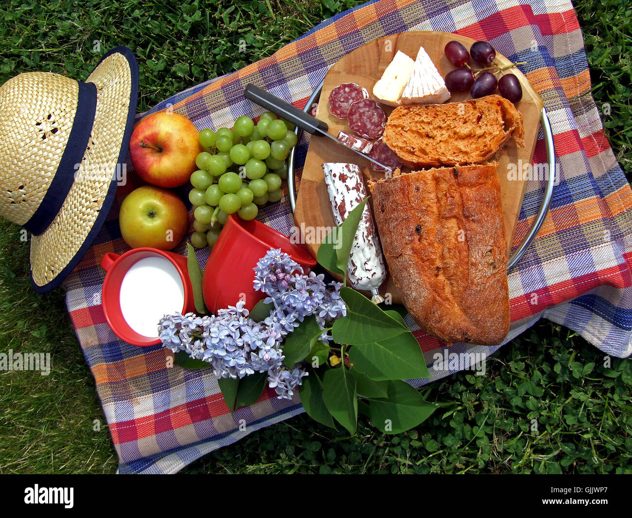 picnic Stock Photo