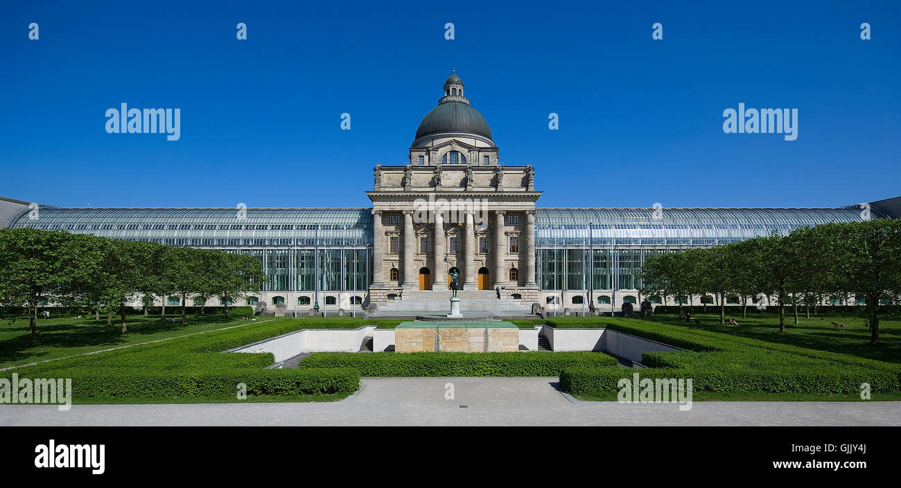 state chancellery in munich Stock Photo