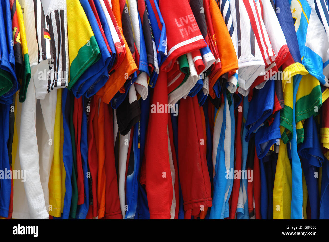 soccer jerseys Stock Photo: 114743250 - Alamy