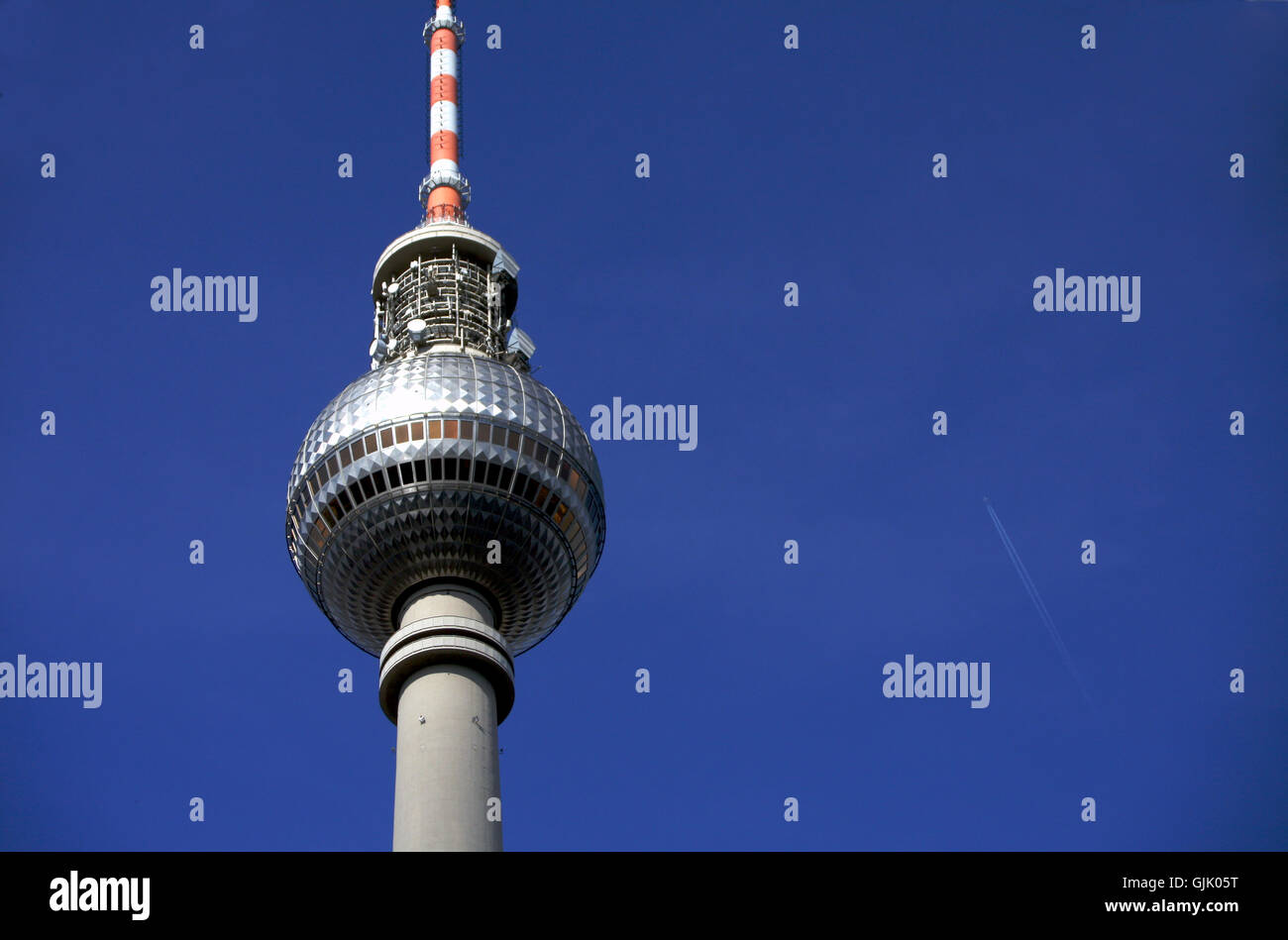 blue tower berlin Stock Photo