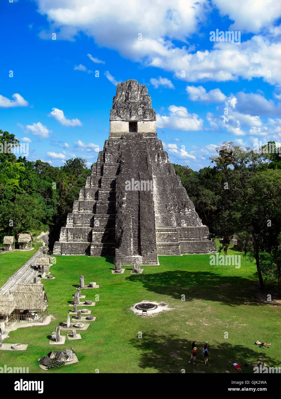 sightseeing central america traveling Stock Photo