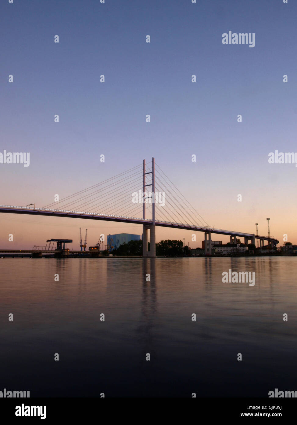 bridge reprove evening Stock Photo