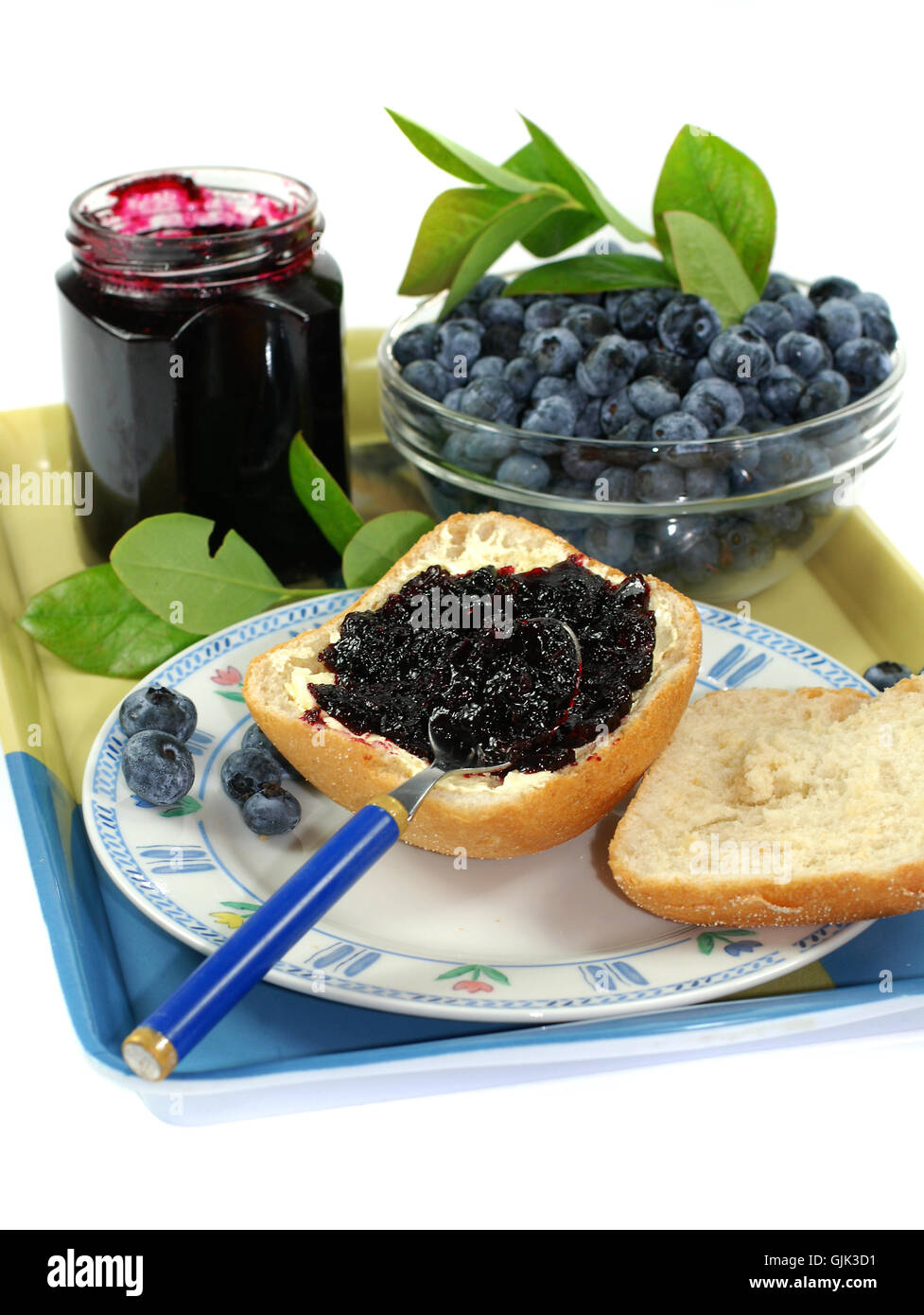 berries jam jelly Stock Photo Alamy