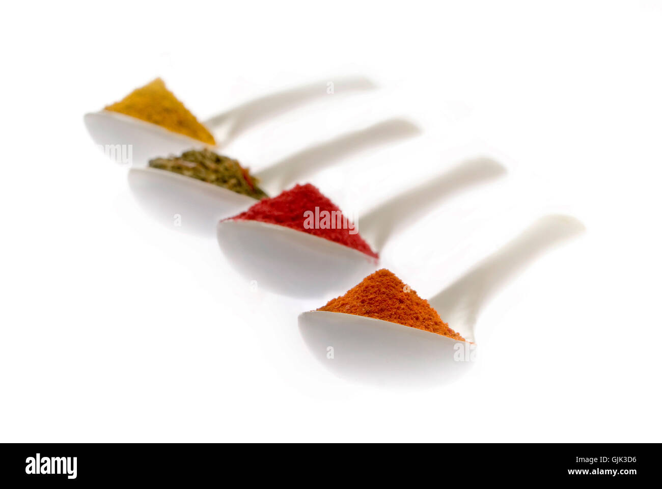 spices spoon salt Stock Photo Alamy