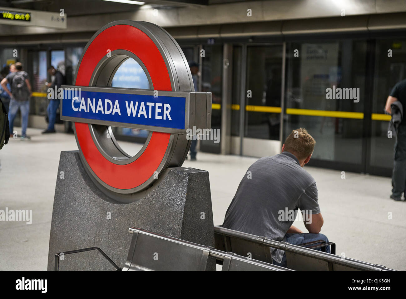 Canada Water Station. Canada Water Stock Photo Alamy