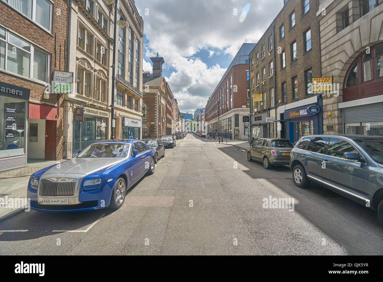 hatton garden, London Stock Photo Alamy