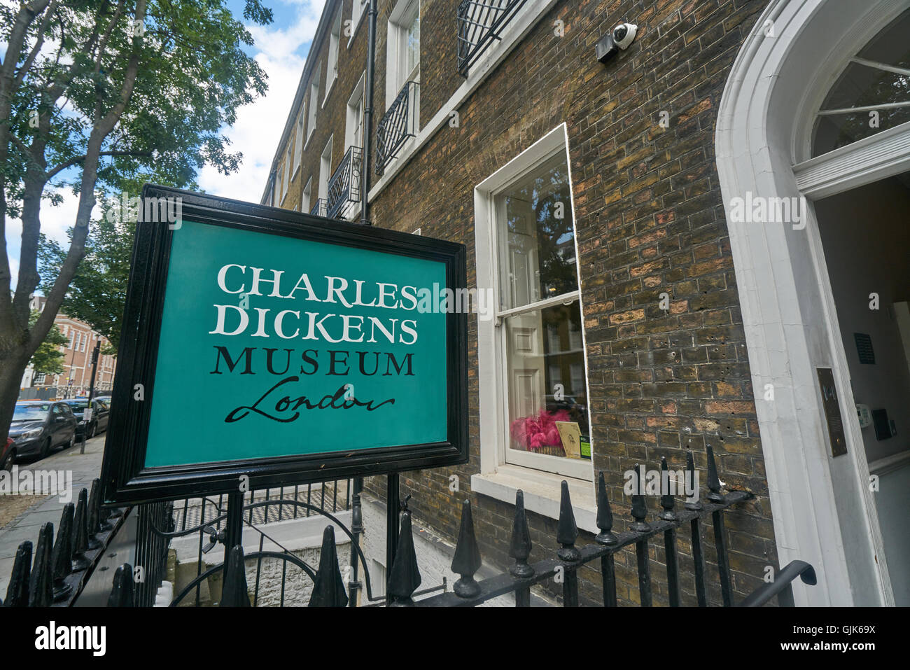 charles Dickens Museum,  London  Charles Dickens House Stock Photo