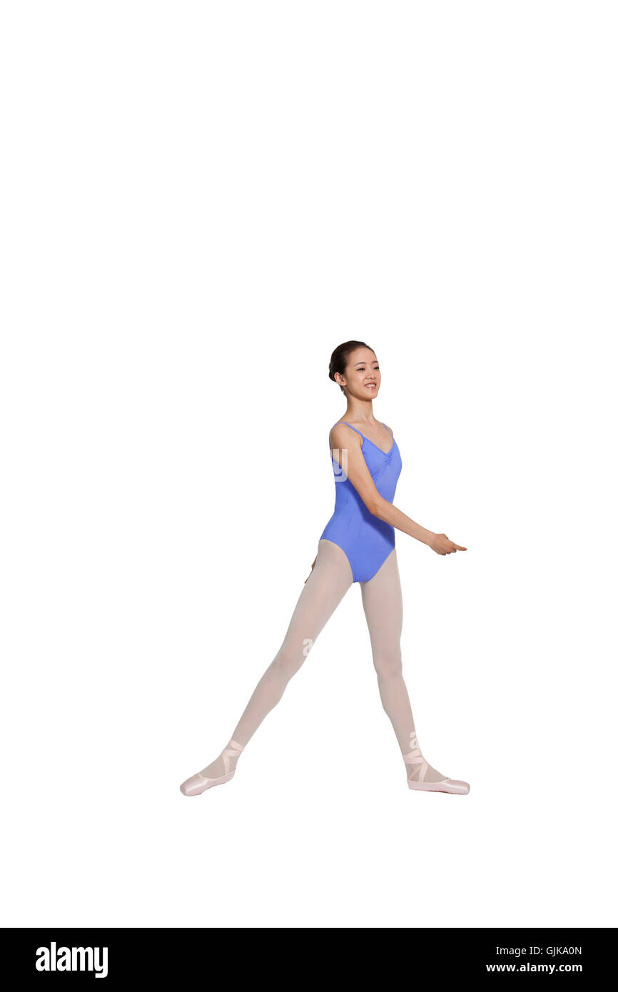 Ballet studio shot woman Stock Photo - Alamy