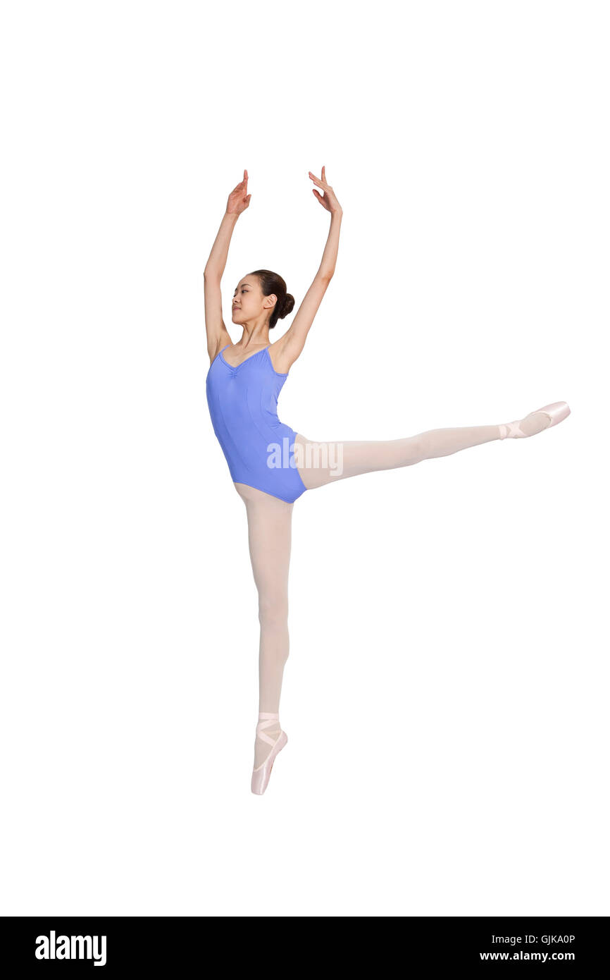 Ballet studio shot woman Stock Photo - Alamy
