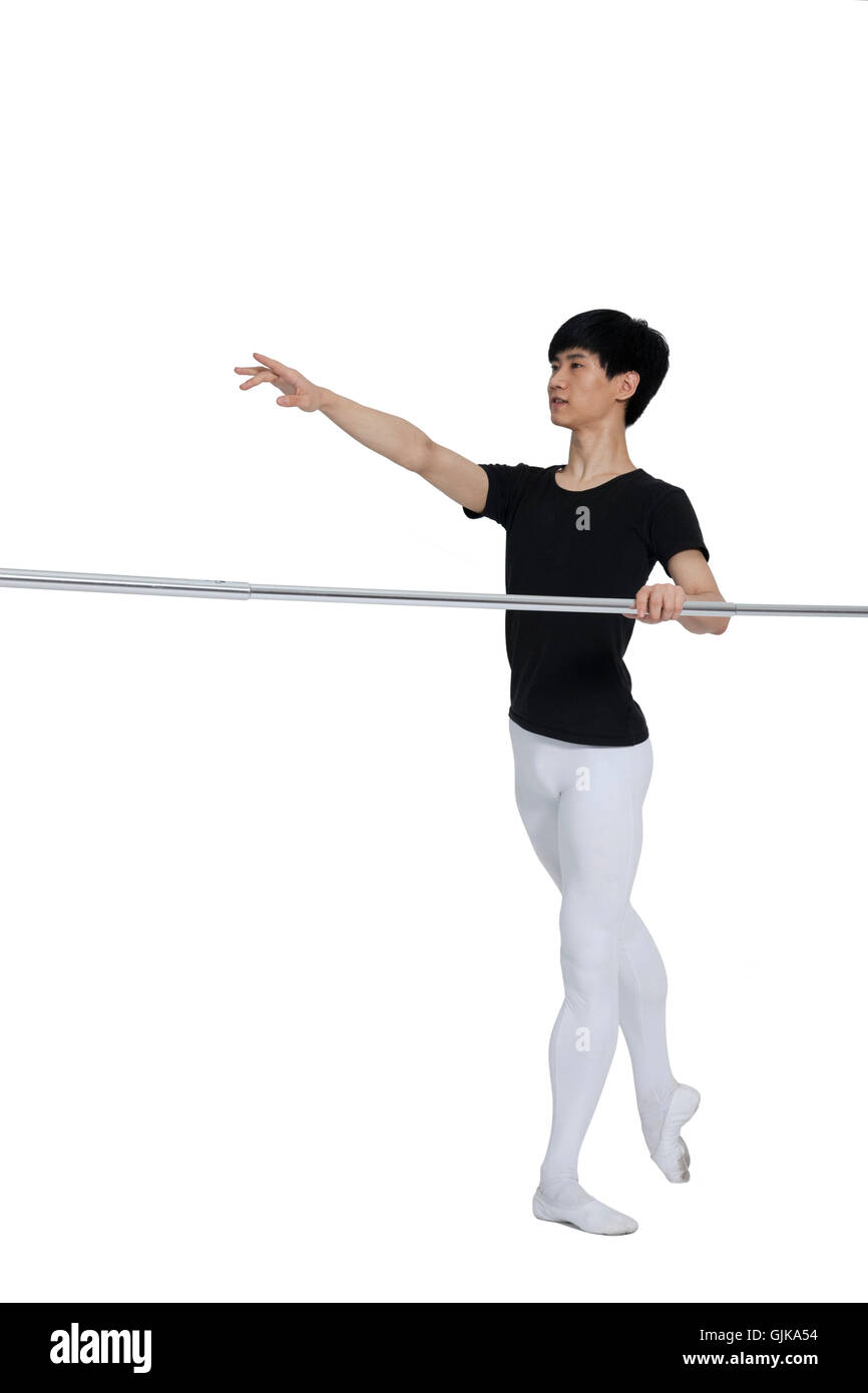 Studio shot ballet man Stock Photo - Alamy