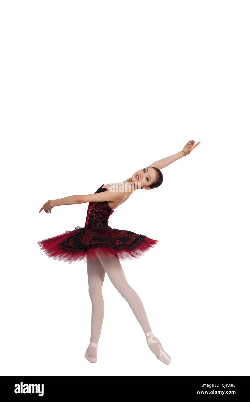 Ballet studio shot woman Stock Photo - Alamy
