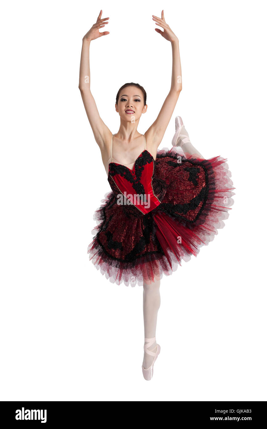 Ballet studio shot woman Stock Photo - Alamy