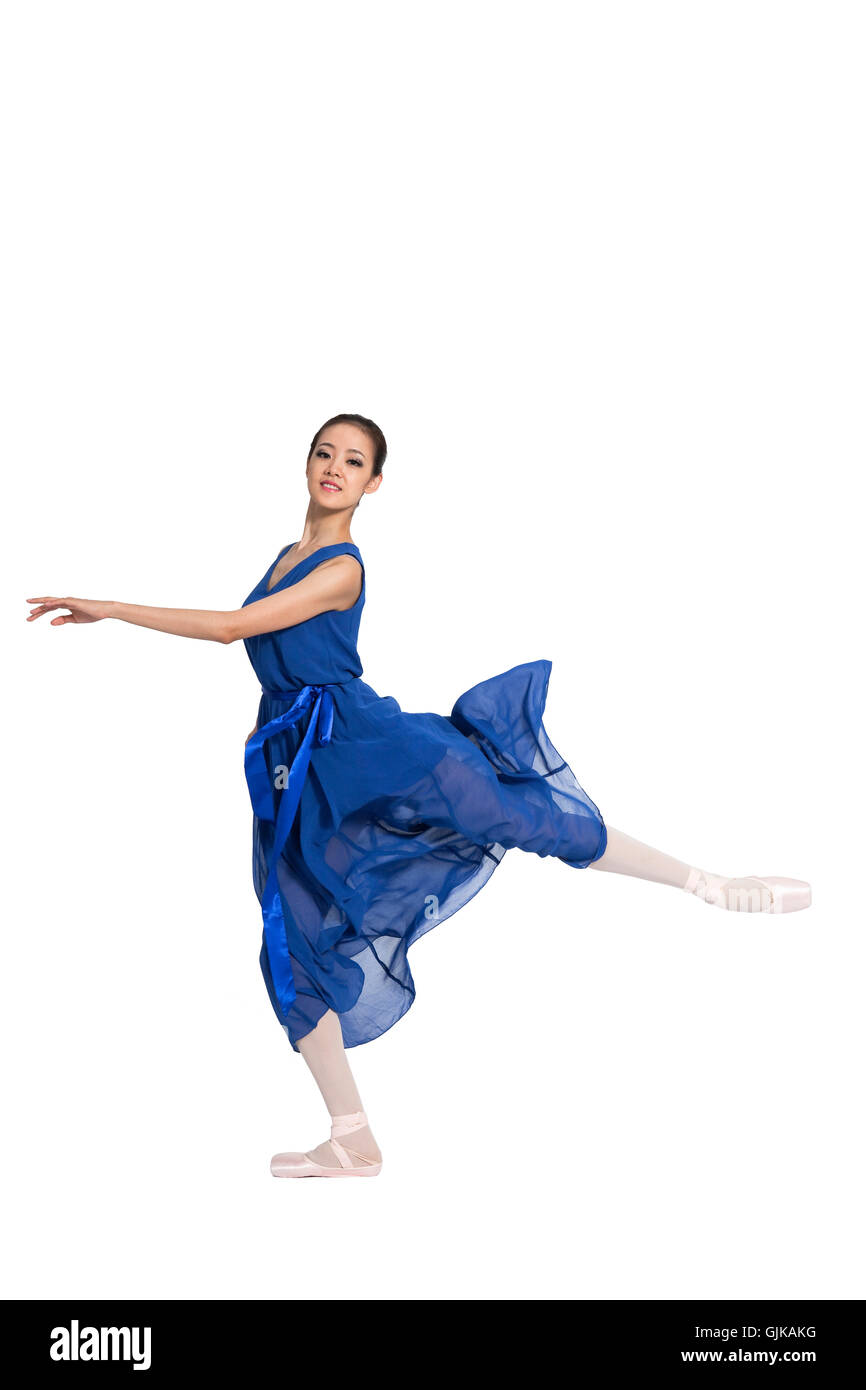 Ballet studio shot woman Stock Photo - Alamy