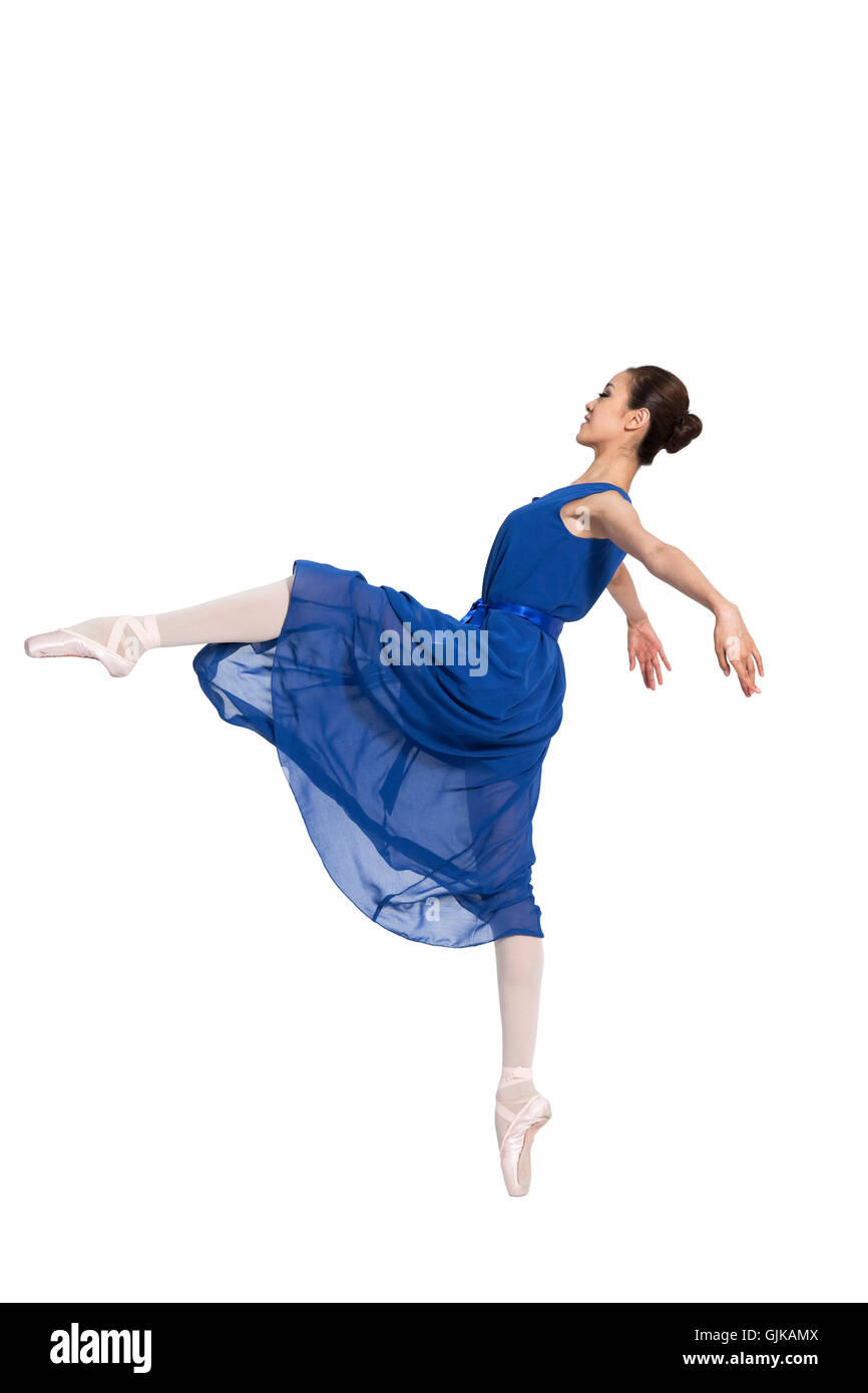 Ballet studio shot woman Stock Photo - Alamy